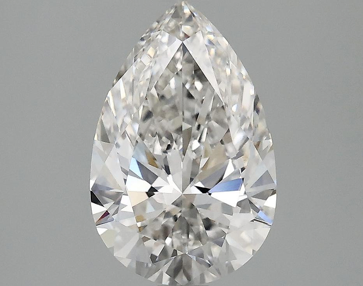 1.98 Carat Pear Shaped Excellent Cut VVS2 IGI Certified Lab Grown Diamond