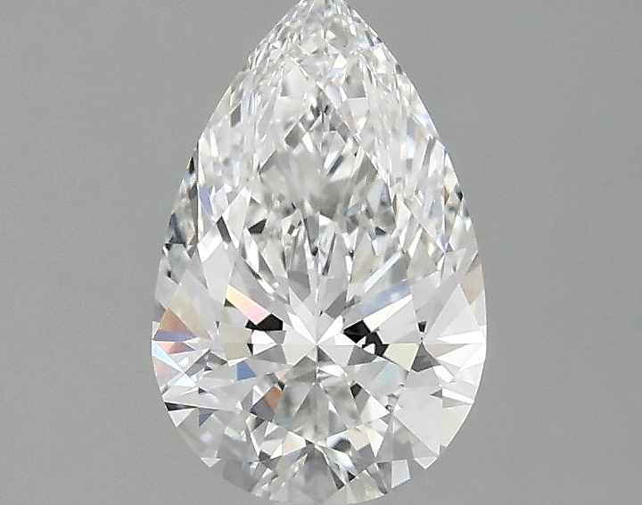 1.03 Carat Pear Shaped Ideal Cut VVS2 IGI Certified Lab Grown Diamond