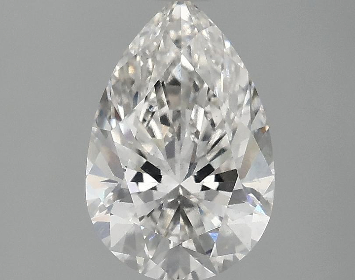1.57 Carat Pear Shaped Excellent Cut SI1 IGI Certified Lab Grown Diamond