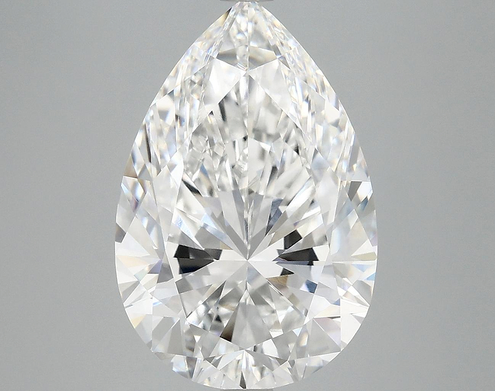 6.2 Carat Pear Shaped Excellent Cut VVS2 IGI Certified Lab Grown Diamond