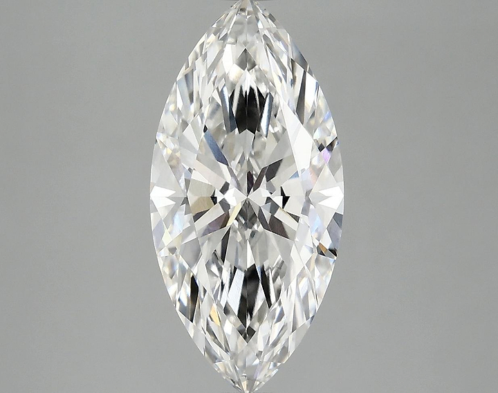 2.59 Carat Marquise Shaped Excellent Cut VS2 IGI Certified Lab Grown Diamond