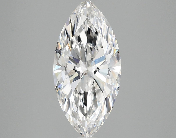 2.42 Carat Marquise Shaped Excellent Cut VS1 IGI Certified Lab Grown Diamond