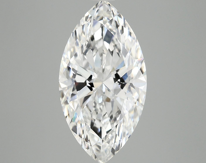 3.99 Carat Marquise Shaped Excellent Cut VVS2 IGI Certified Lab Grown Diamond