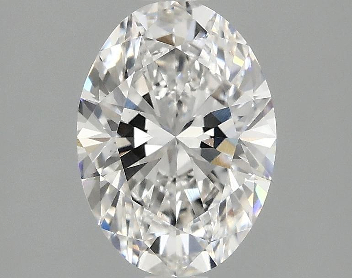 1.51 Carat Oval Shaped Ideal Cut VVS2 IGI Certified Lab Grown Diamond
