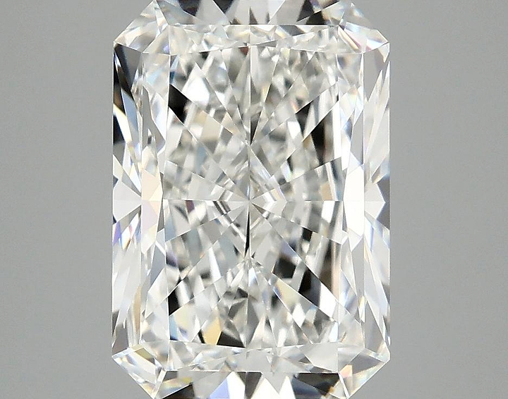 3.76 Carat Radiant Shaped Ideal Cut VVS2 IGI Certified Lab Grown Diamond