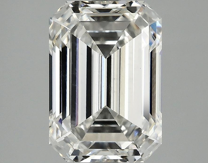 3.49 Carat Emerald Shaped Ideal Cut VS2 IGI Certified Lab Grown Diamond