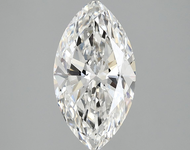 2.51 Carat Marquise Shaped Excellent Cut VS1 IGI Certified Lab Grown Diamond