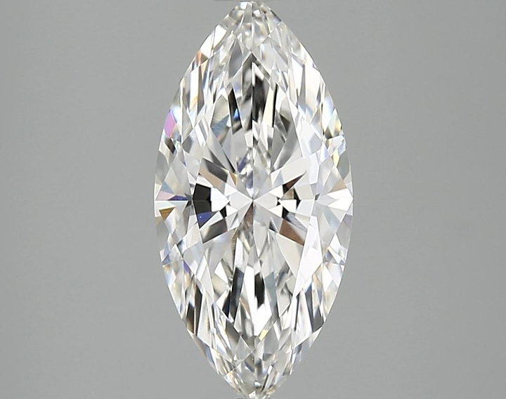 2.03 Carat Marquise Shaped Excellent Cut VVS1 IGI Certified Lab Grown Diamond