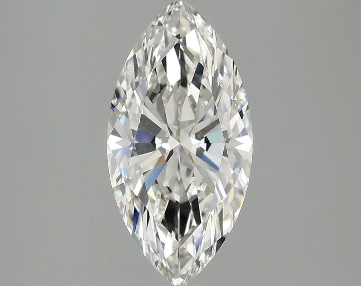 2.04 Carat Marquise Shaped Ideal Cut VVS2 IGI Certified Lab Grown Diamond