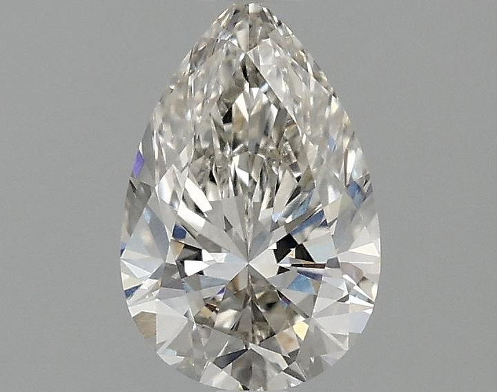 0.98 Carat Pear Shaped Excellent Cut VVS2 IGI Certified Lab Grown Diamond