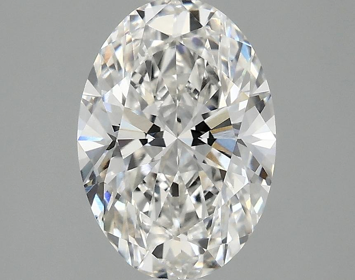 2.02 Carat Oval Shaped Ideal Cut VVS2 IGI Certified Lab Grown Diamond
