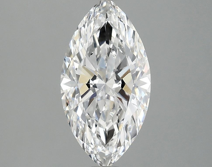 1.55 Carat Marquise Shaped Ideal Cut VVS2 IGI Certified Lab Grown Diamond