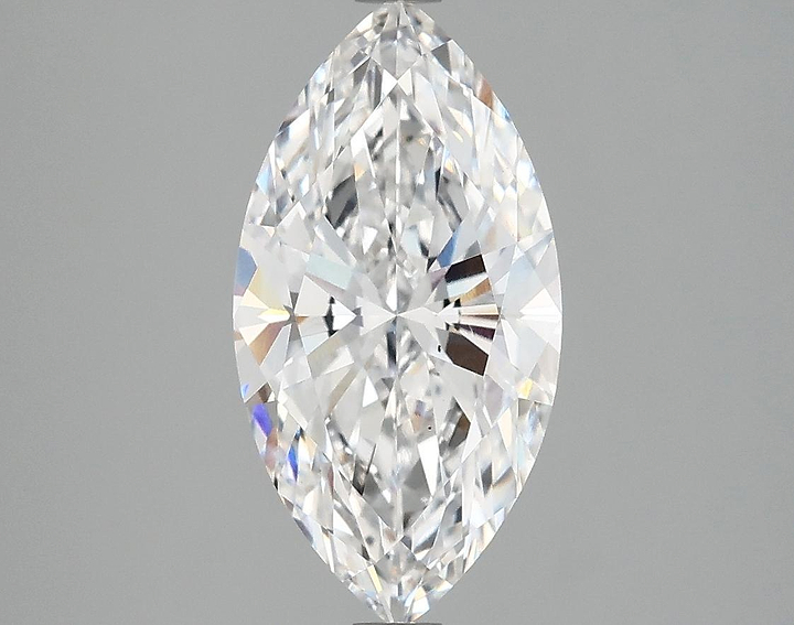 2.54 Carat Marquise Shaped Ideal Cut VS1 IGI Certified Lab Grown Diamond