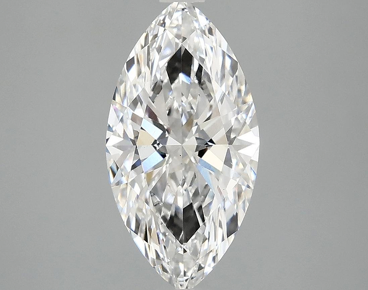 2.09 Carat Marquise Shaped Ideal Cut VS1 IGI Certified Lab Grown Diamond