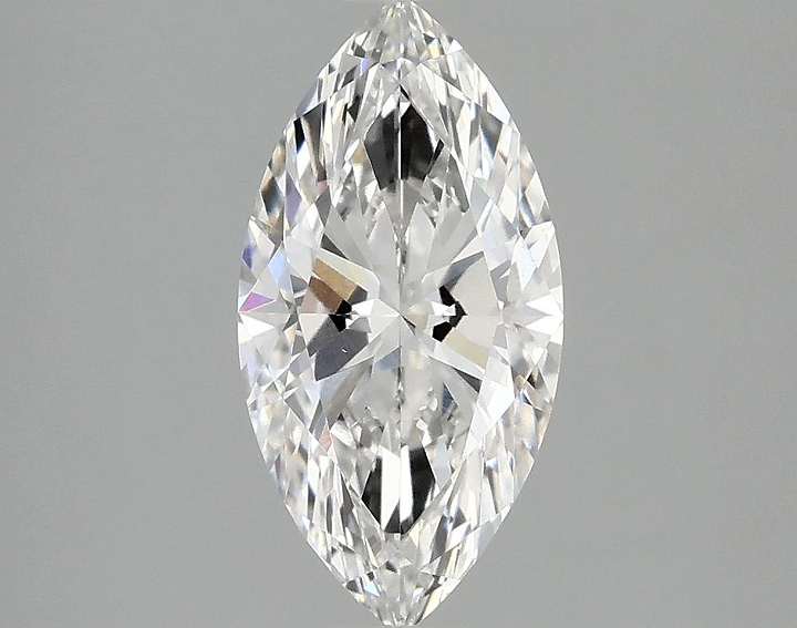 1.58 Carat Marquise Shaped Ideal Cut VVS2 IGI Certified Lab Grown Diamond