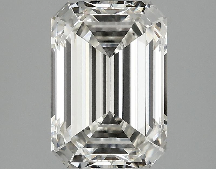 2.31 Carat Emerald Shaped Ideal Cut VVS2 IGI Certified Lab Grown Diamond