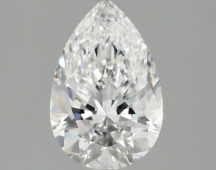 1.58 Carat Pear Shaped Excellent Cut VVS2 IGI Certified Lab Grown Diamond