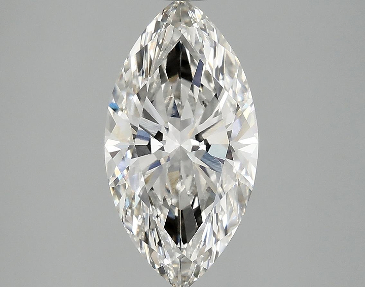 2.5 Carat Marquise Shaped Ideal Cut VVS2 IGI Certified Lab Grown Diamond
