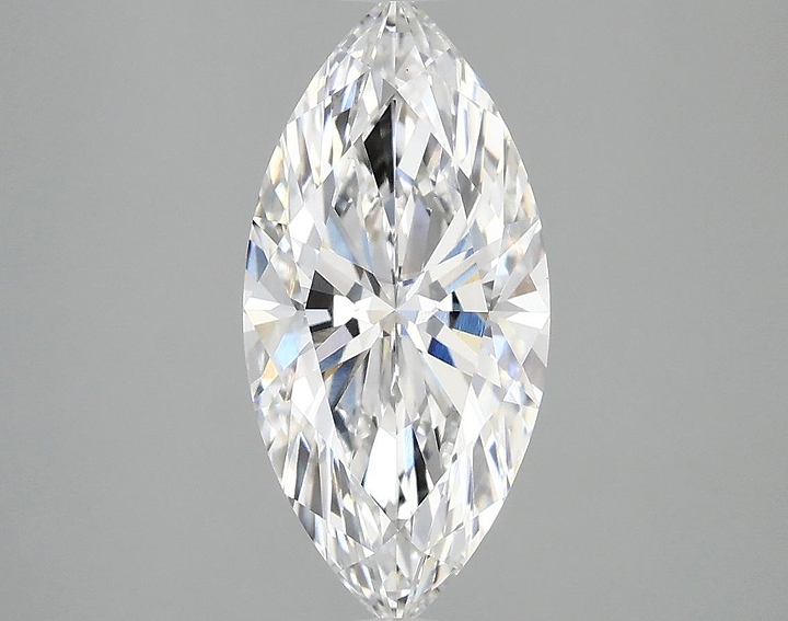 2.09 Carat Marquise Shaped Excellent Cut VS1 IGI Certified Lab Grown Diamond