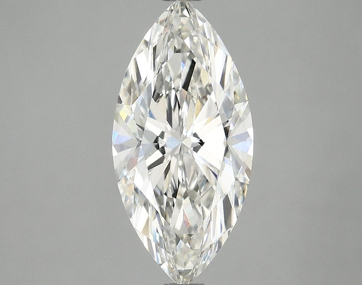 2.04 Carat Marquise Shaped Excellent Cut VVS2 IGI Certified Lab Grown Diamond