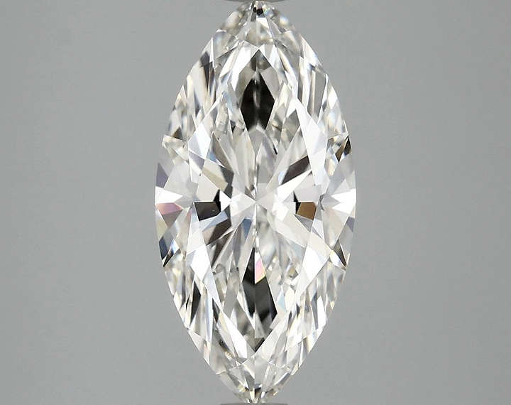 2.41 Carat Marquise Shaped Excellent Cut VVS2 IGI Certified Lab Grown Diamond