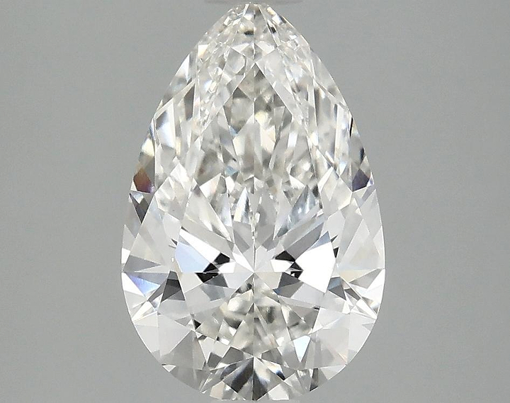 2.08 Carat Pear Shaped Ideal Cut VS1 IGI Certified Lab Grown Diamond