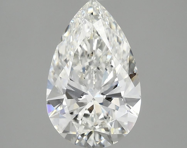 2.08 Carat Pear Shaped Ideal Cut VS1 IGI Certified Lab Grown Diamond