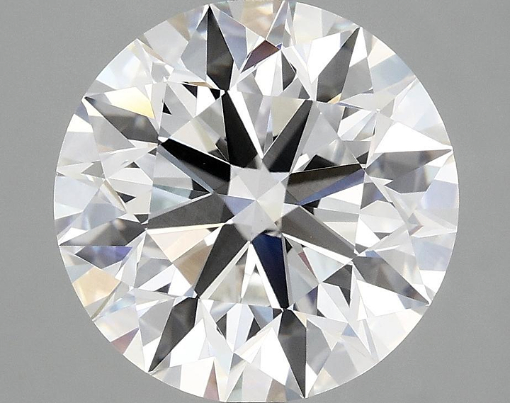 5.02 Carat Round Shaped Excellent Cut VVS2 IGI Certified Lab Grown Diamond