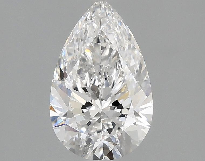 1.04 Carat Pear Shaped Ideal Cut VVS2 IGI Certified Lab Grown Diamond