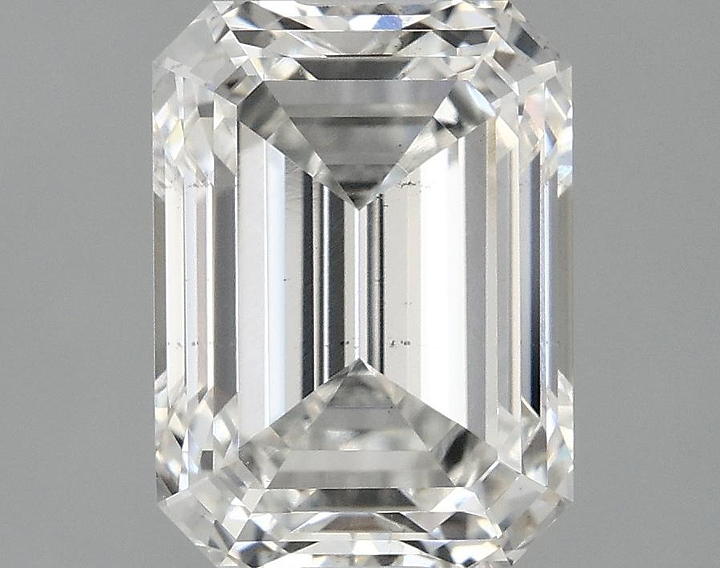 2.03 Carat Emerald Shaped Excellent Cut VS2 IGI Certified Lab Grown Diamond