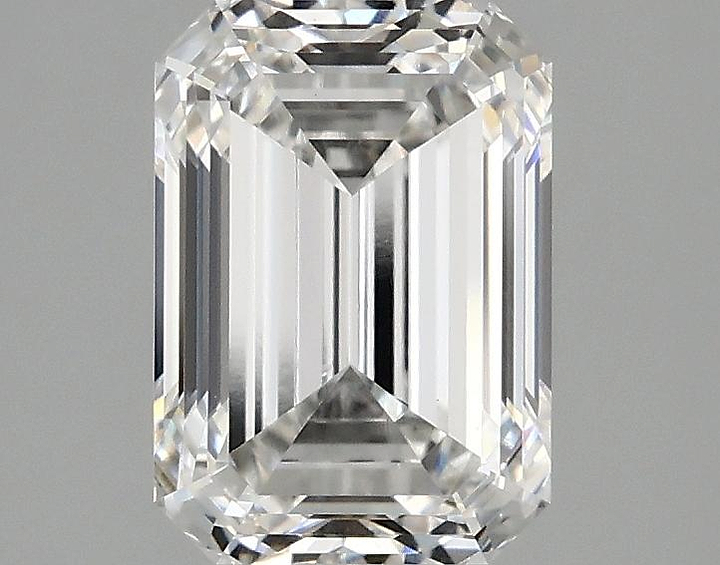 2.07 Carat Emerald Shaped Ideal Cut VS1 IGI Certified Lab Grown Diamond