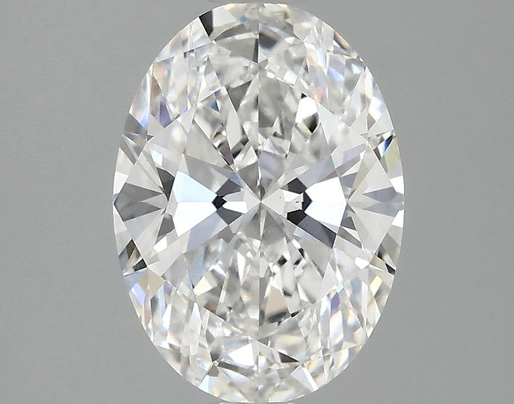 2.0 Carat Oval Shaped Ideal Cut VS1 IGI Certified Lab Grown Diamond