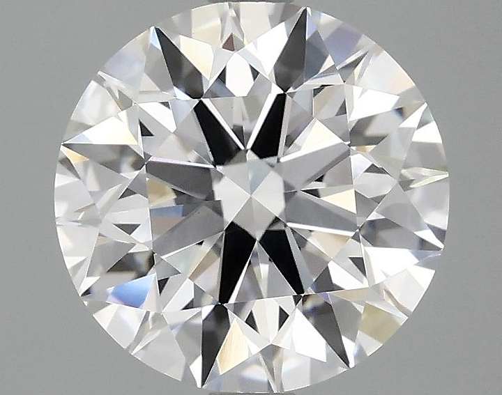 3.03 Carat Round Shaped Excellent Cut VVS2 IGI Certified Lab Grown Diamond