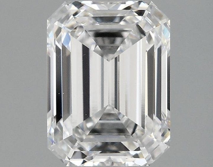 2.0 Carat Emerald Shaped Excellent Cut VS1 IGI Certified Lab Grown Diamond