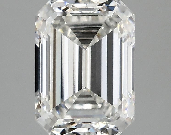 2.52 Carat Emerald Shaped Excellent Cut VVS2 IGI Certified Lab Grown Diamond
