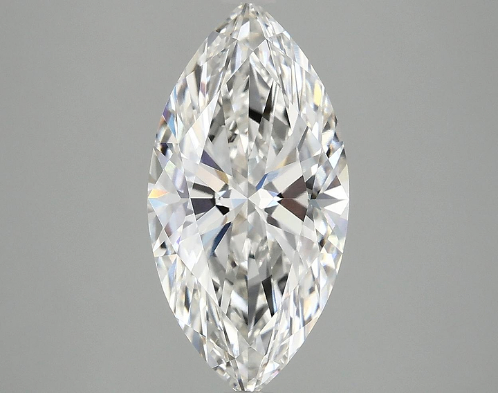 3.06 Carat Marquise Shaped Ideal Cut VS1 IGI Certified Lab Grown Diamond