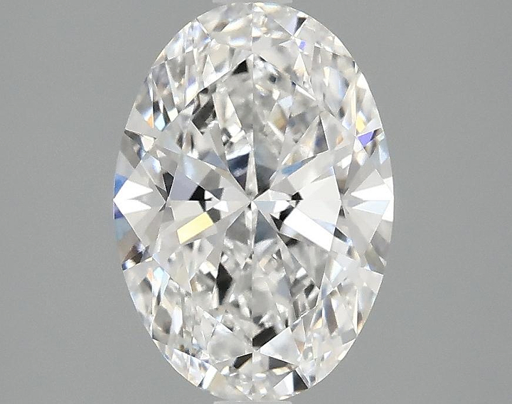 2.0 Carat Oval Shaped Ideal Cut VVS2 IGI Certified Lab Grown Diamond