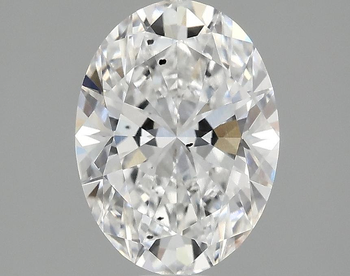 1.62 Carat Oval Shaped Excellent Cut SI1 IGI Certified Lab Grown Diamond