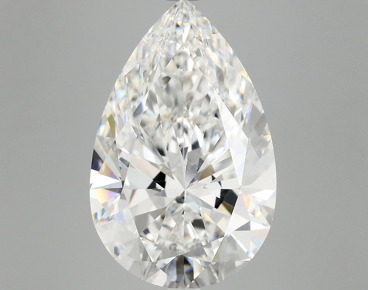 10.27 Carat Pear Shaped Ideal Cut VVS2 IGI Certified Lab Grown Diamond