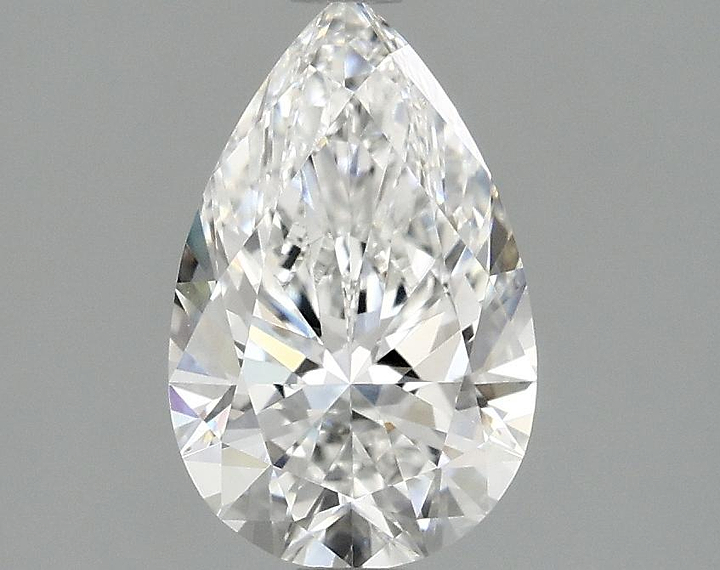 1.55 Carat Pear Shaped Ideal Cut VVS2 IGI Certified Lab Grown Diamond