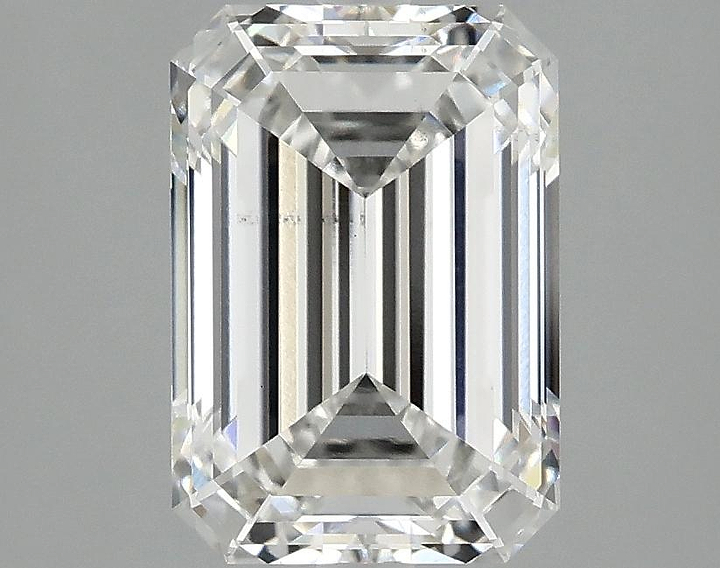 2.59 Carat Emerald Shaped Ideal Cut VS2 IGI Certified Lab Grown Diamond