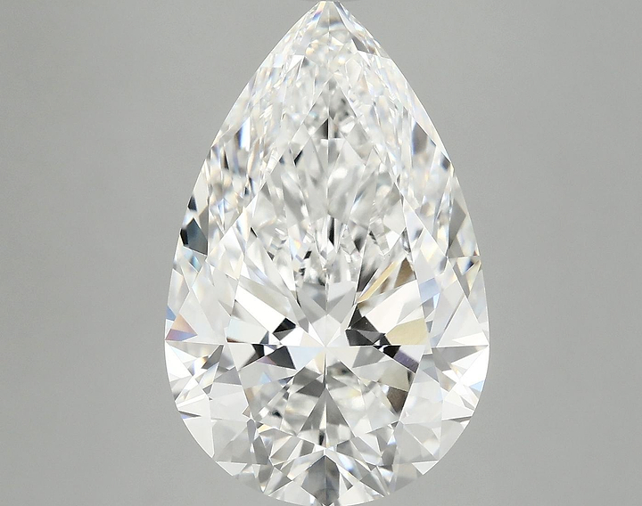 7.16 Carat Pear Shaped Ideal Cut VVS2 IGI Certified Lab Grown Diamond
