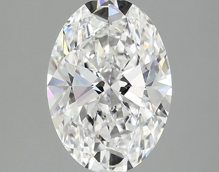2.02 Carat Oval Shaped Ideal Cut VVS2 IGI Certified Lab Grown Diamond