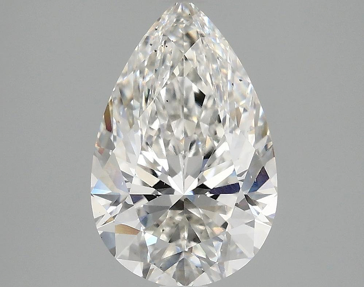 2.51 Carat Pear Shaped Ideal Cut VS2 IGI Certified Lab Grown Diamond