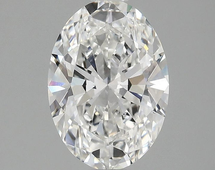 1.5 Carat Oval Shaped Ideal Cut VVS2 IGI Certified Lab Grown Diamond