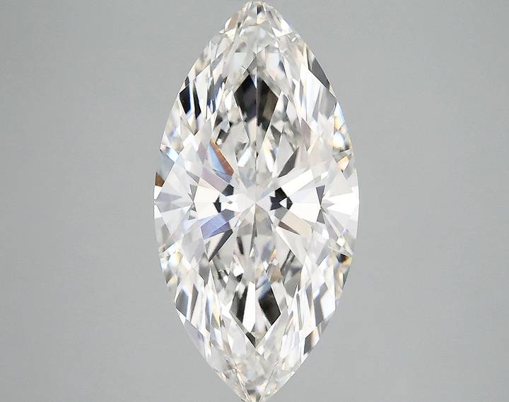 3.33 Carat Marquise Shaped Ideal Cut VVS2 IGI Certified Lab Grown Diamond