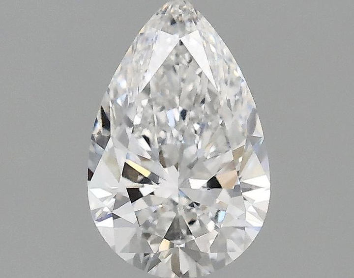 1.0 Carat Pear Shaped Ideal Cut VVS2 IGI Certified Lab Grown Diamond