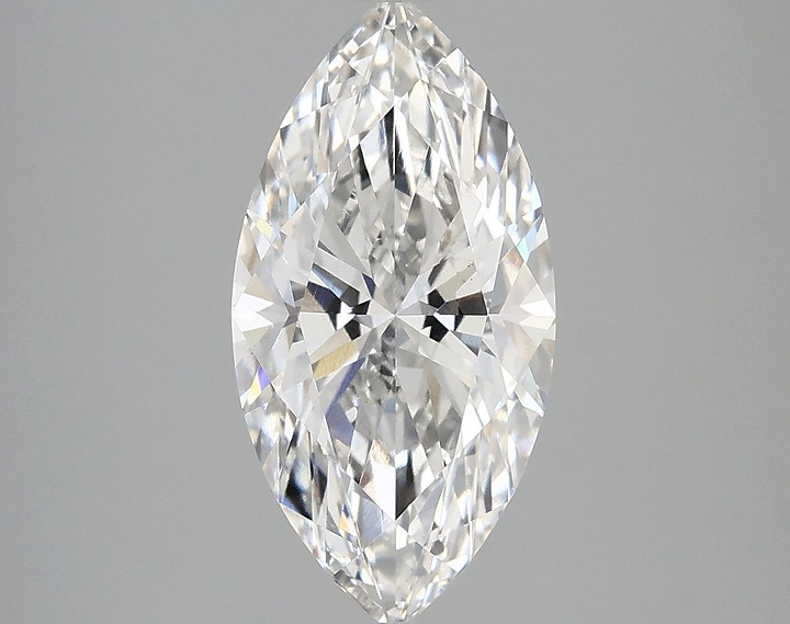 2.54 Carat Marquise Shaped Ideal Cut VS1 IGI Certified Lab Grown Diamond