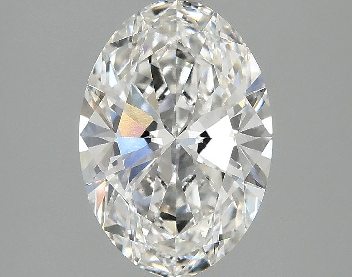 2.03 Carat Oval Shaped Ideal Cut VVS2 IGI Certified Lab Grown Diamond