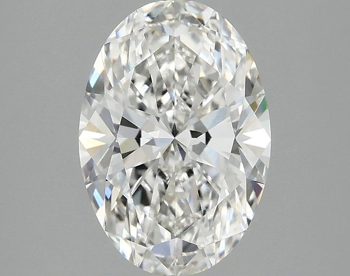 2.1 Carat Oval Shaped Ideal Cut VVS2 IGI Certified Lab Grown Diamond
